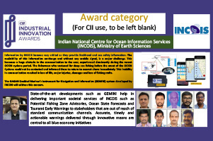 2nd runner up: INCOIS